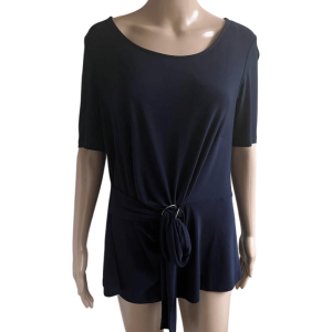 Madeleine top blauw maat 44