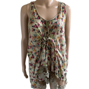 Twin-set zijden tuniek maat 38
