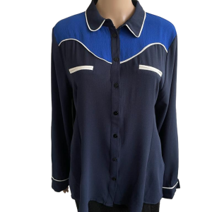 Aaiko blouse blauw maat 42