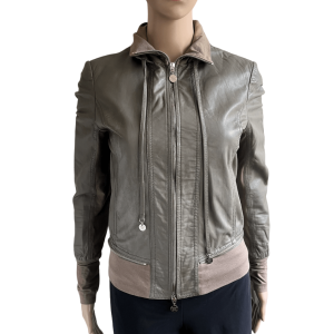 Patrizia Pépé leren jasje maat 36