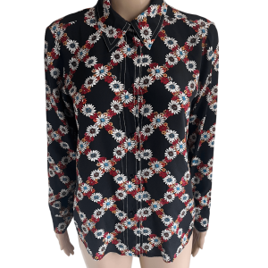 Sandro zijden blouse maat 36