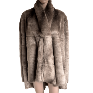 Reset faux fur jas maat 44