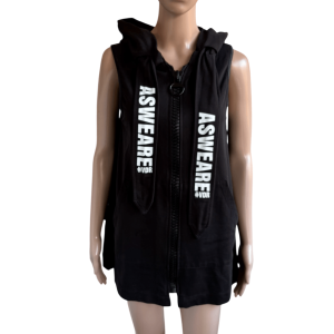 Viadellerose mouwloze hoodie maat 40