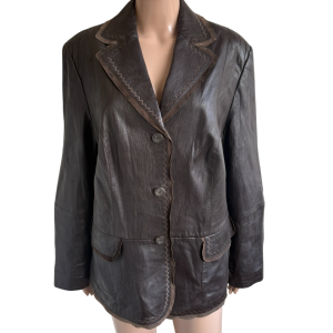 Gerry Weber leren jas maat 46